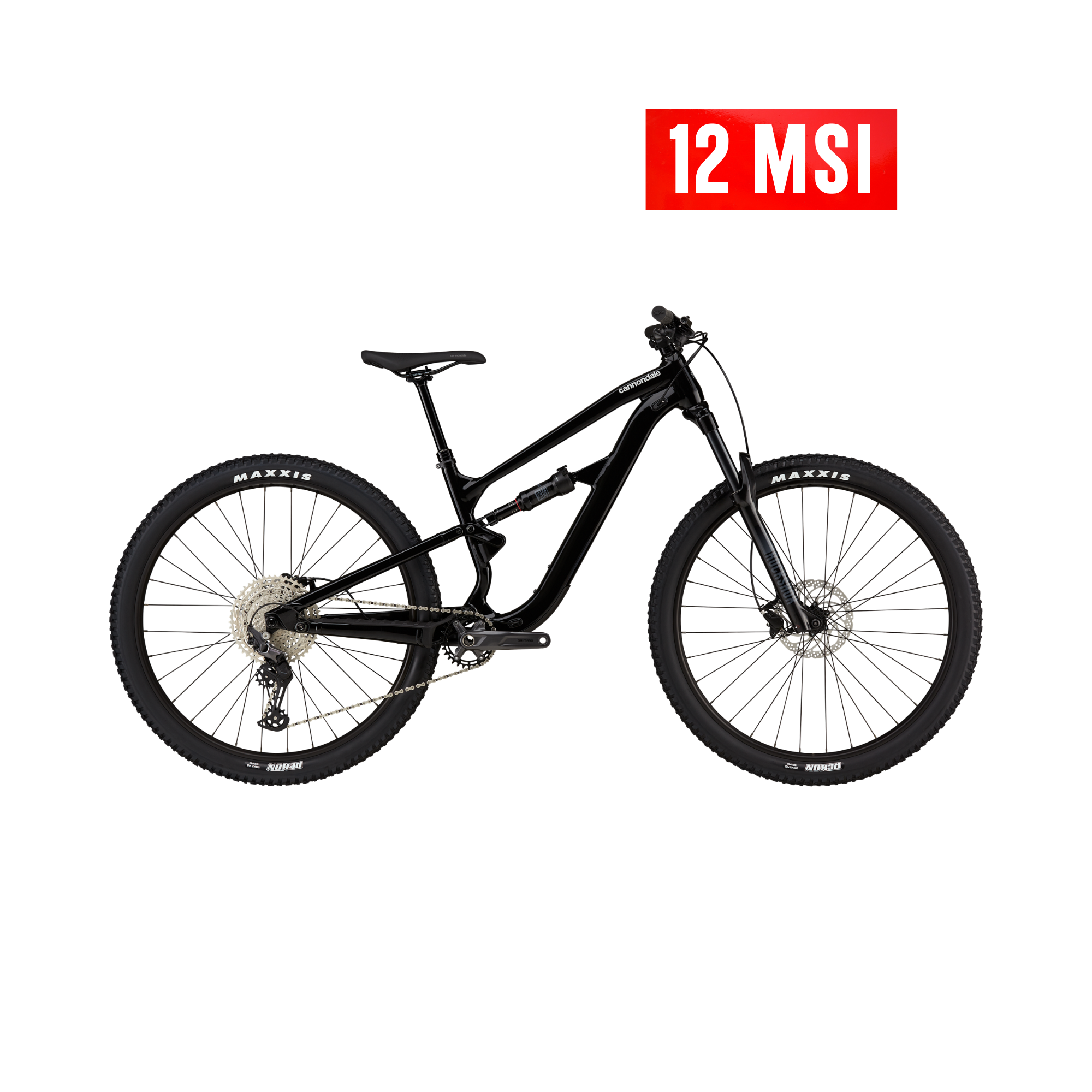 Bicicleta Cannondale Habit 4 Negra