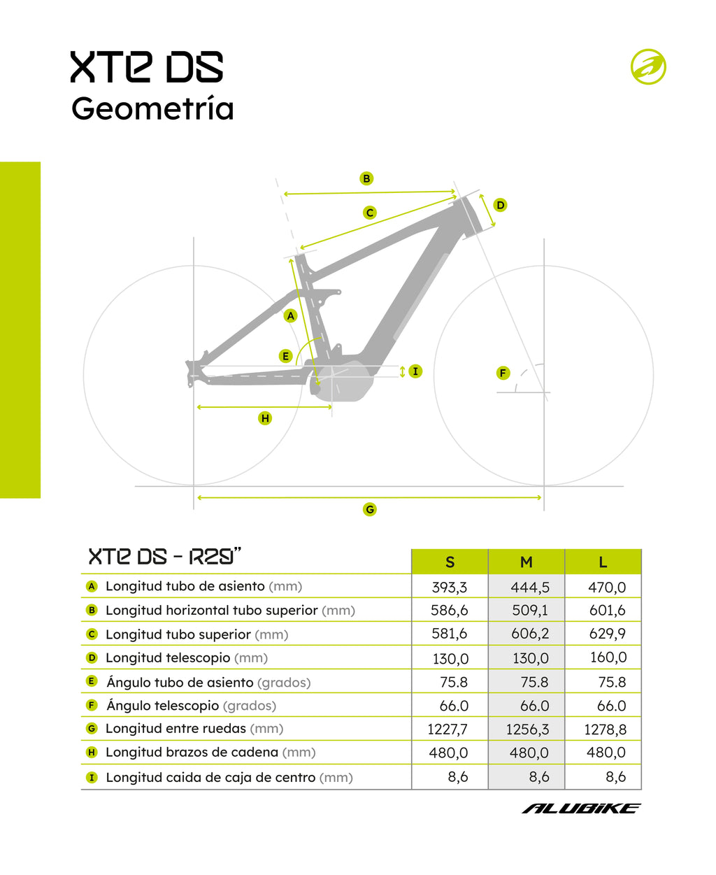 Alubike XTE E-Bike 2026 Rin 29”