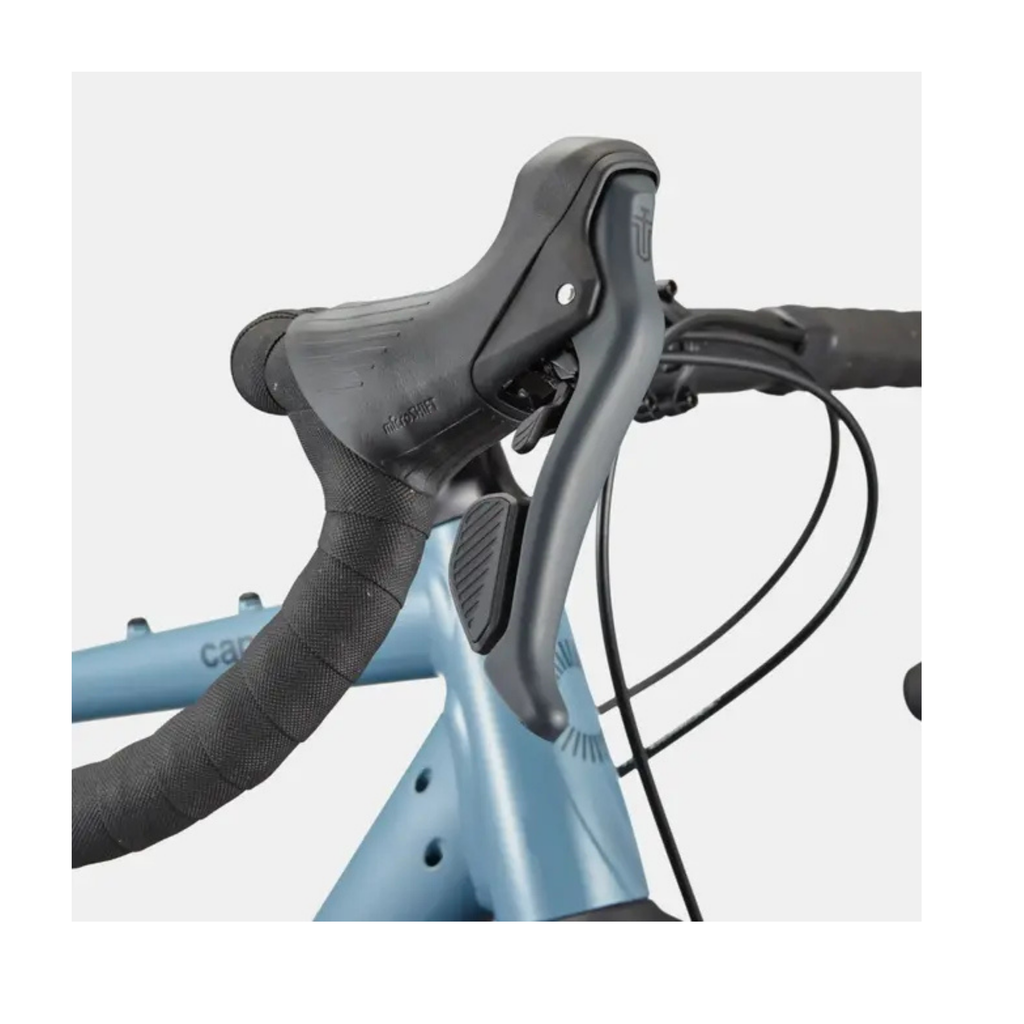 Bicicleta Gravel Cannondale Topstone 3 Storm Cloud 1x Rodada 700C microSHIFT Sword 10 Velocidades