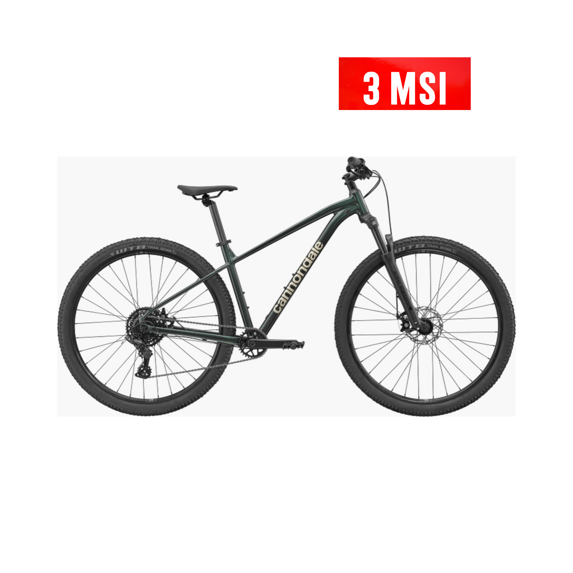 Bicicleta Cannondale Trail 3 2026 MTB Rodada 27.5 / 29