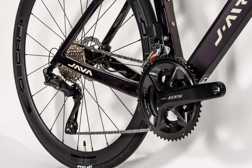 Java Volata 105 Di2 Bicicleta de Ruta Carbono Electrónica 2x12