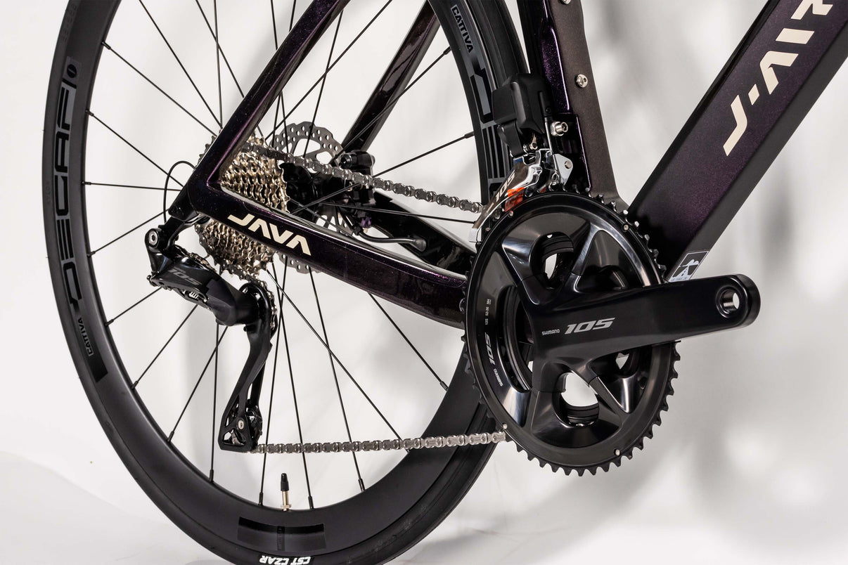 Java Volata 105 Di2 Bicicleta de Ruta Carbono Electrónica 2x12