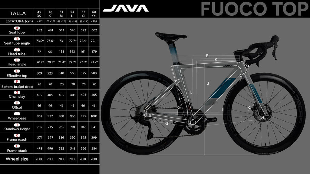 Bicicleta FUOCO TOP