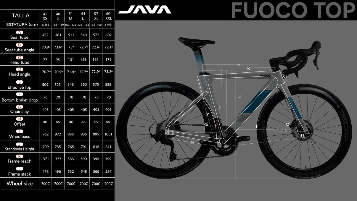 Bicicleta FUOCO TOP