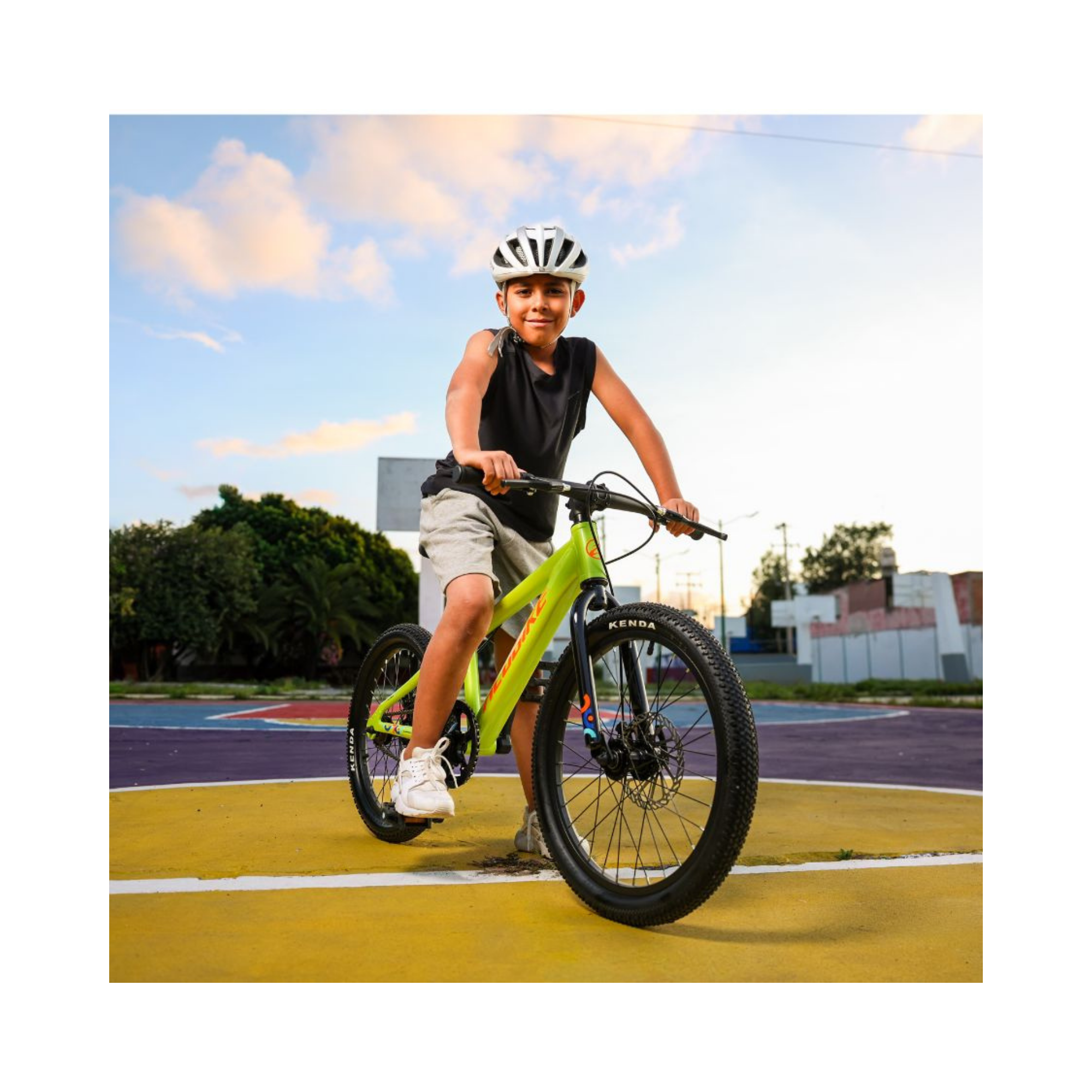 Alubike Sierra 20" Rodada 20 para Niños | Bicicleta Infantil MTB