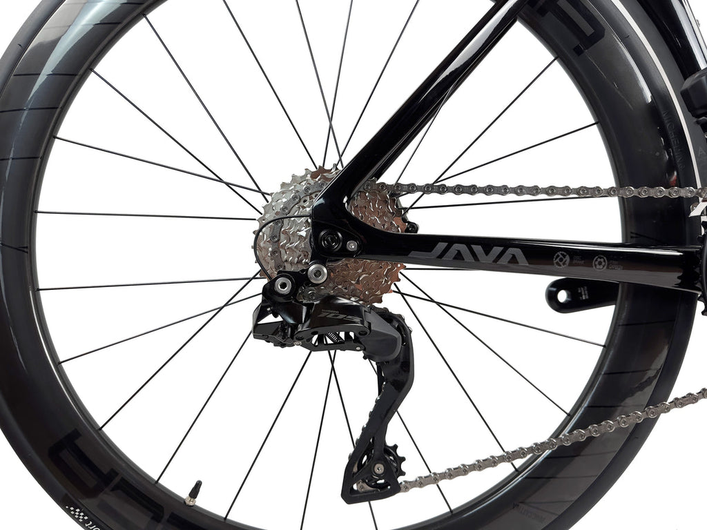 Java Vesuvio 105 Di2 Bicicleta de Ruta Carbono Electrónica 2x12