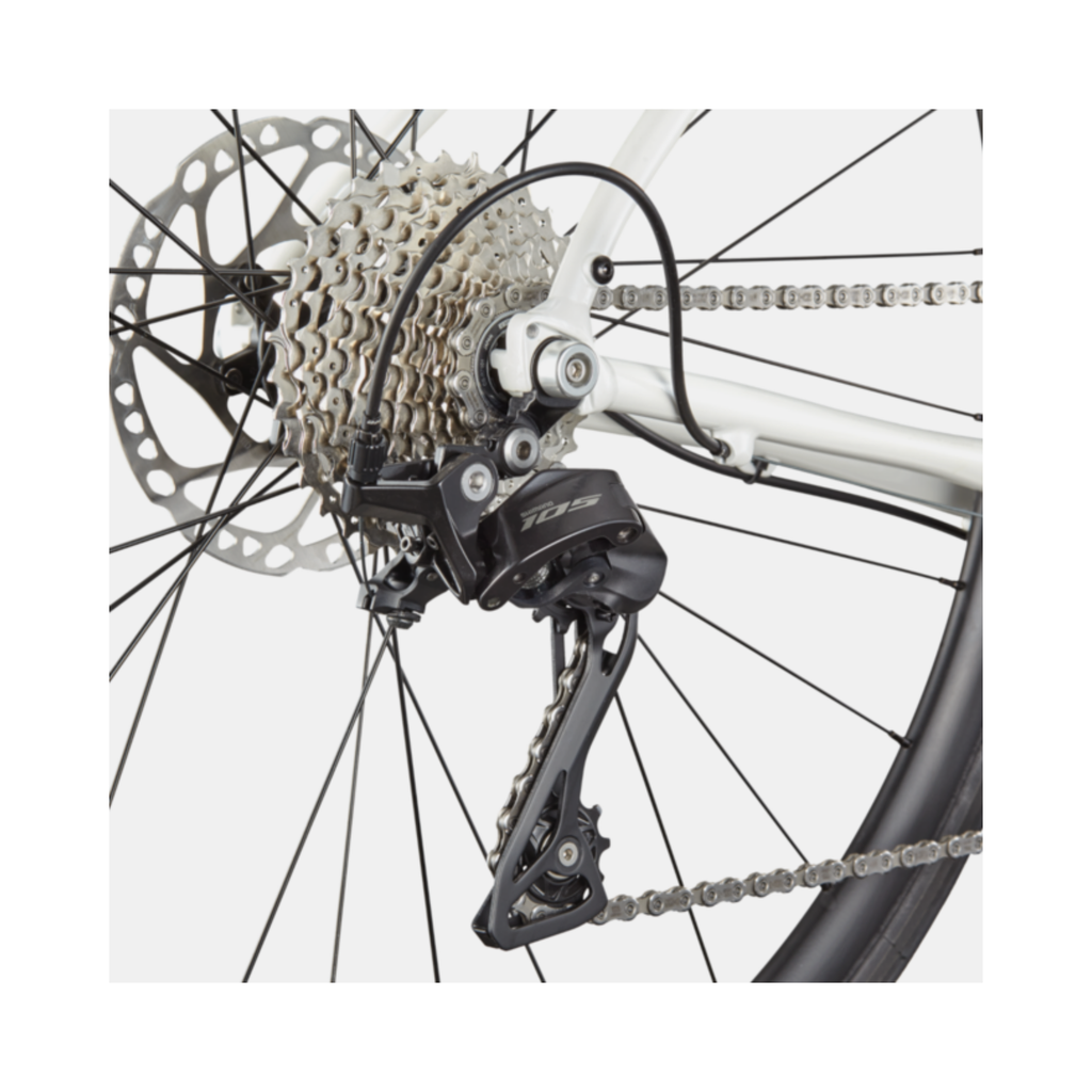 Cannondale Synapse 1 Chalk – Shimano 105 12 Velocidades | Bicicleta de Ruta Endurance