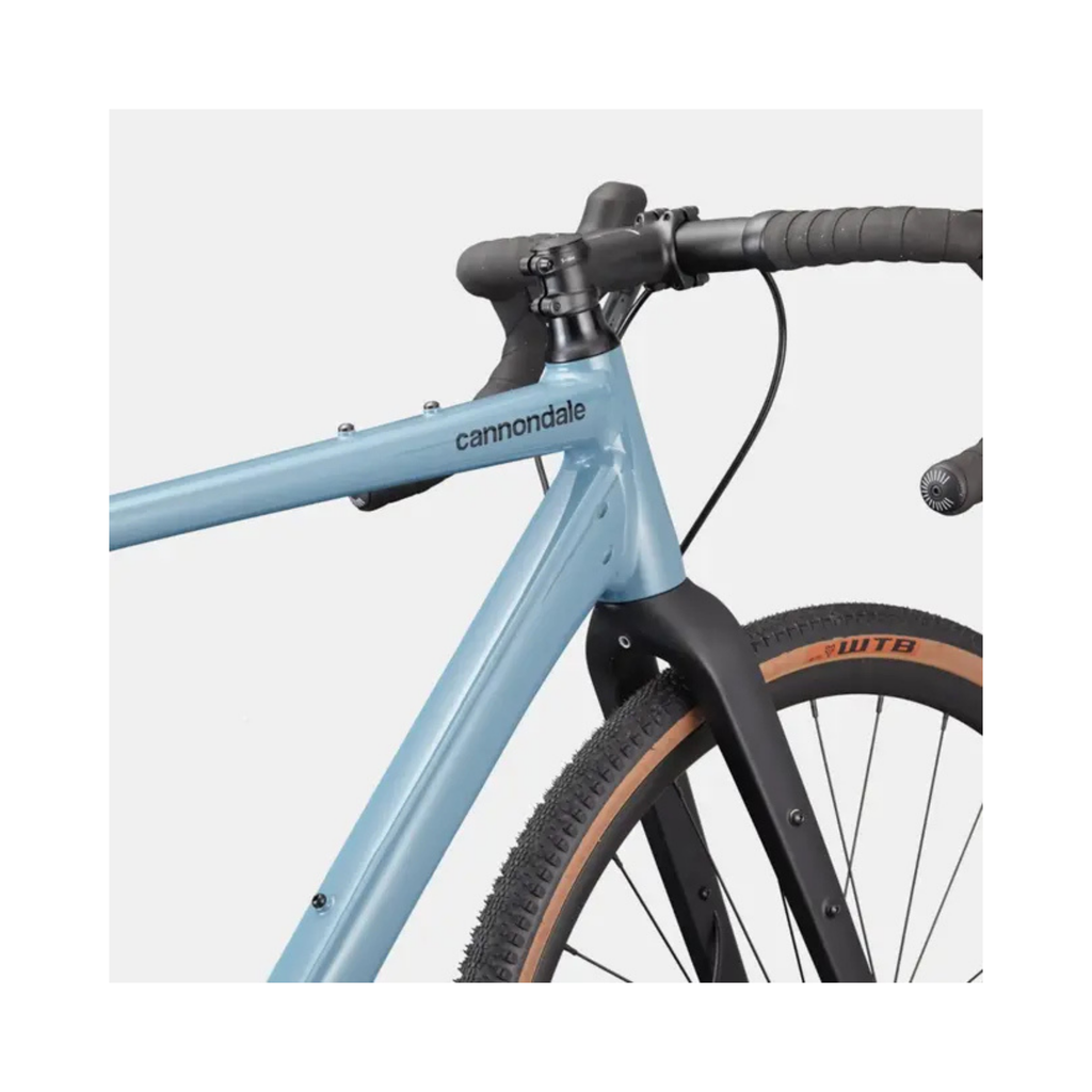 Bicicleta Gravel Cannondale Topstone 3 Storm Cloud 1x Rodada 700C microSHIFT Sword 10 Velocidades