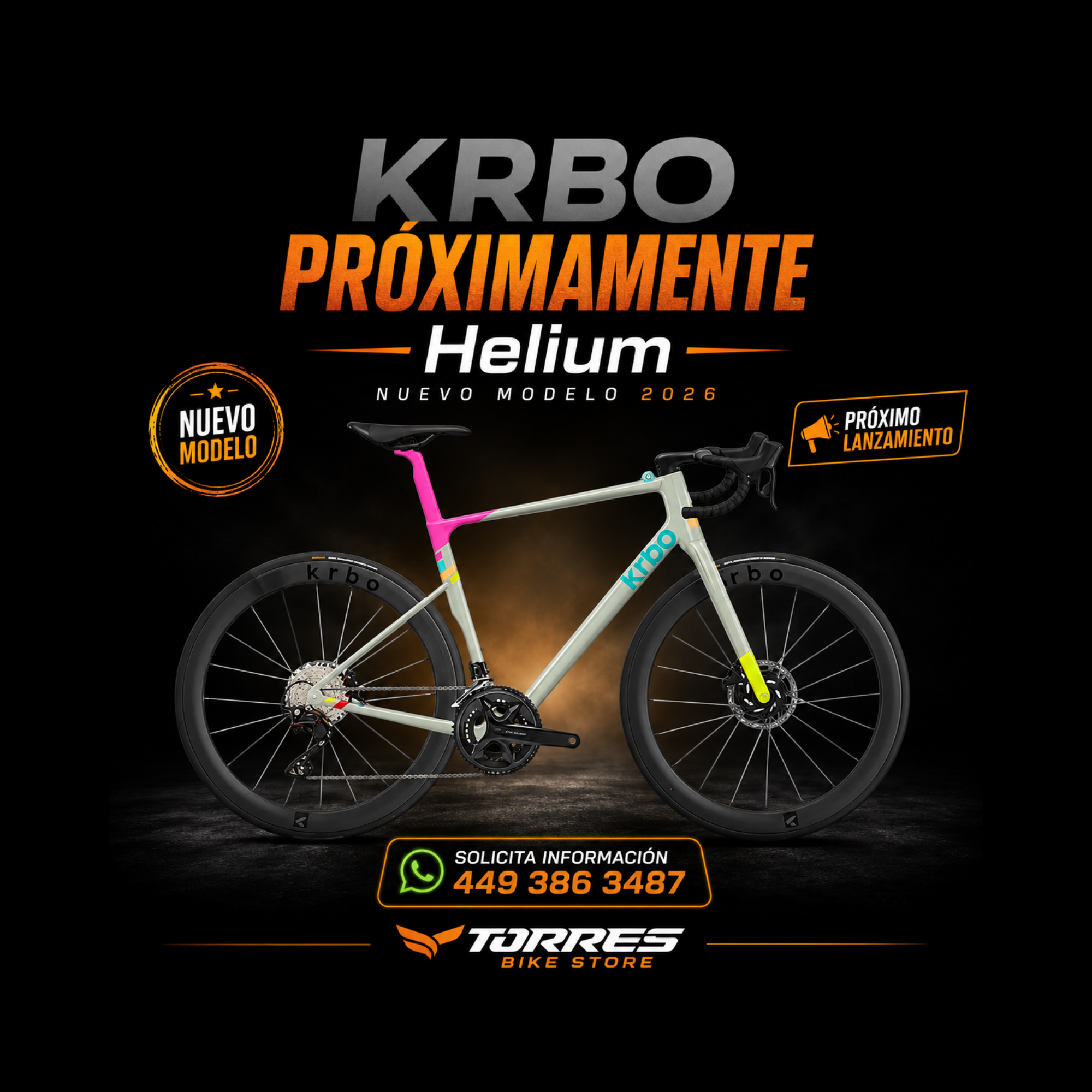 KRBO Helium Carbon Shimano 105 Mecánico 2x12 | Bicicleta de Ruta
