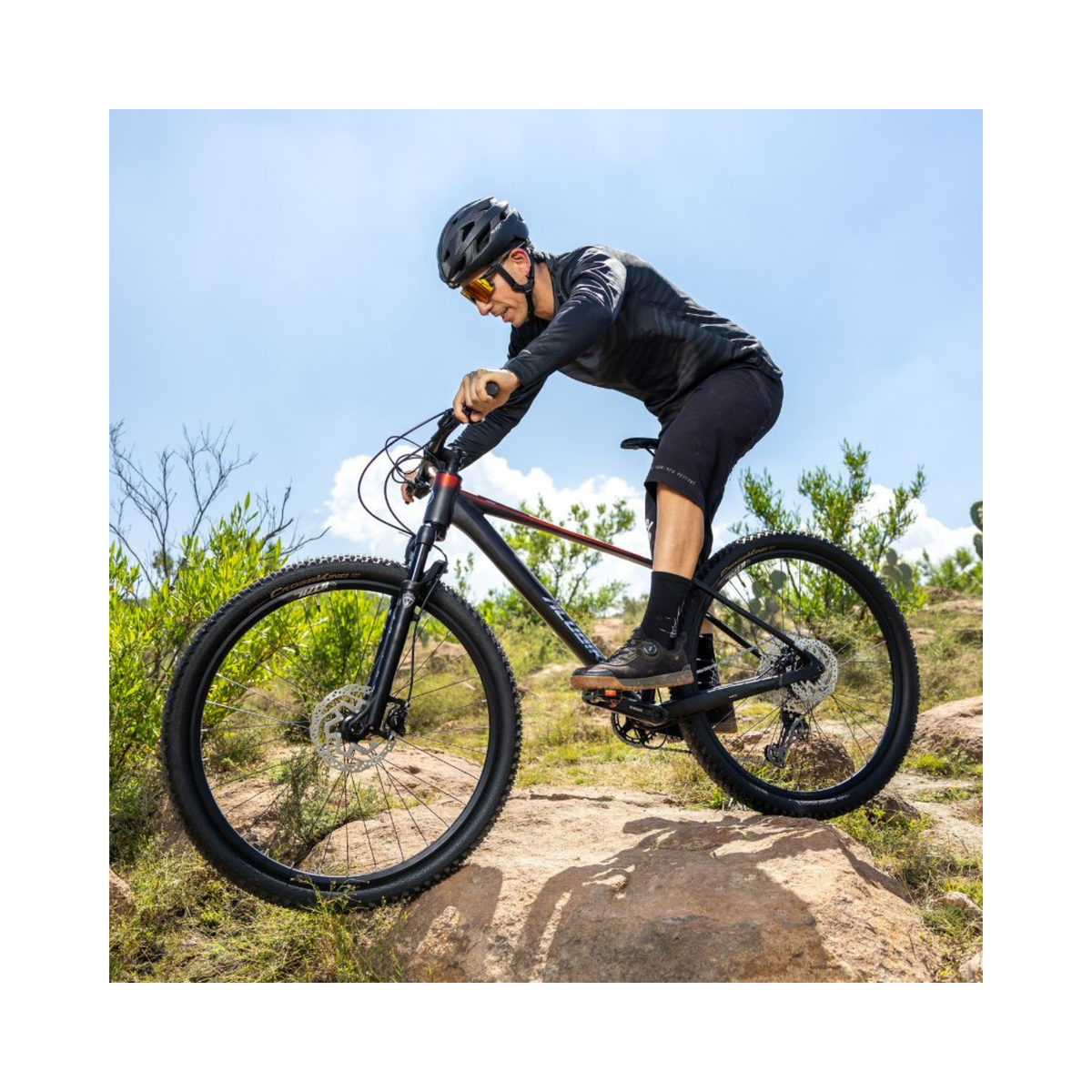 Bicicleta Alubike XTA 3.0 1x12 Negro Azul