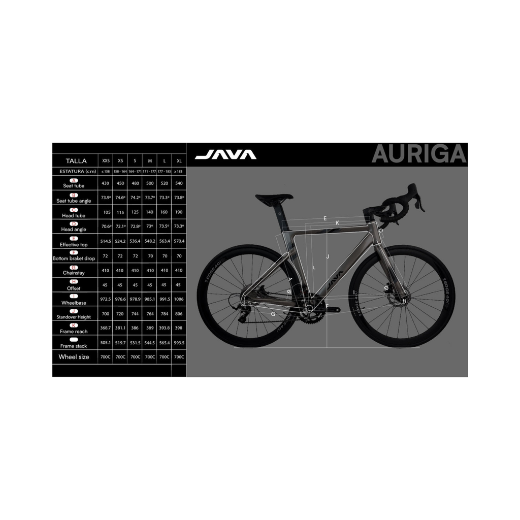 Bicicleta Java Auriga Pro