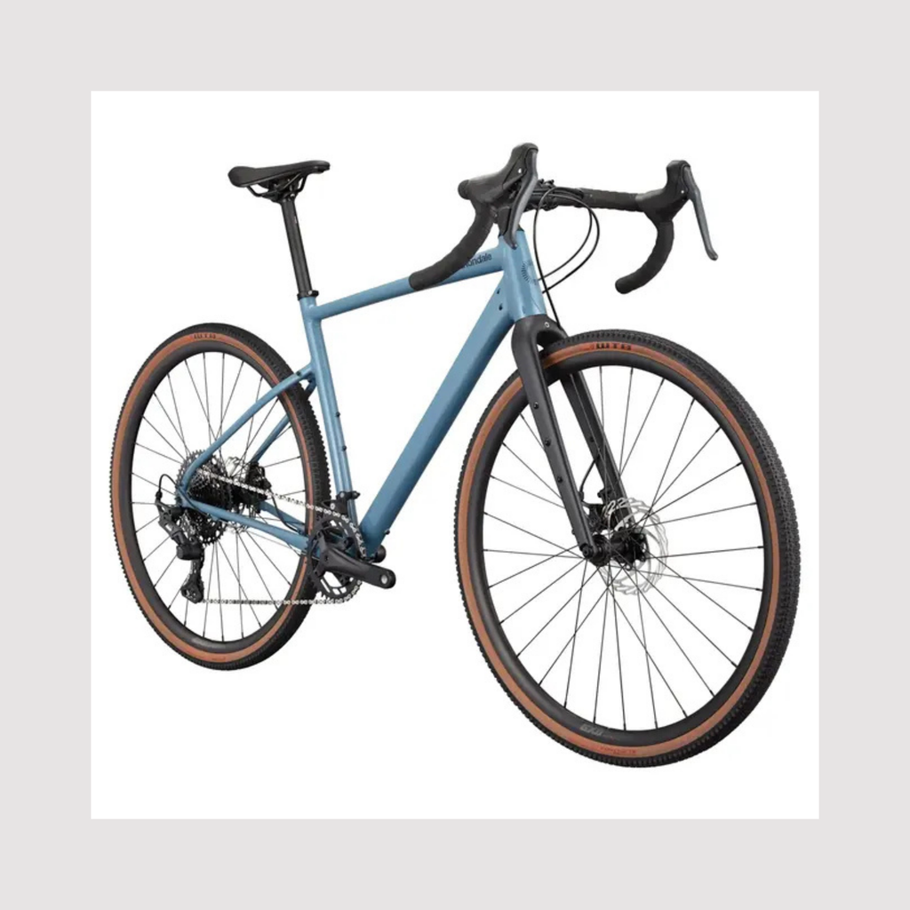Bicicleta Gravel Cannondale Topstone 3 Storm Cloud 1x Rodada 700C microSHIFT Sword 10 Velocidades
