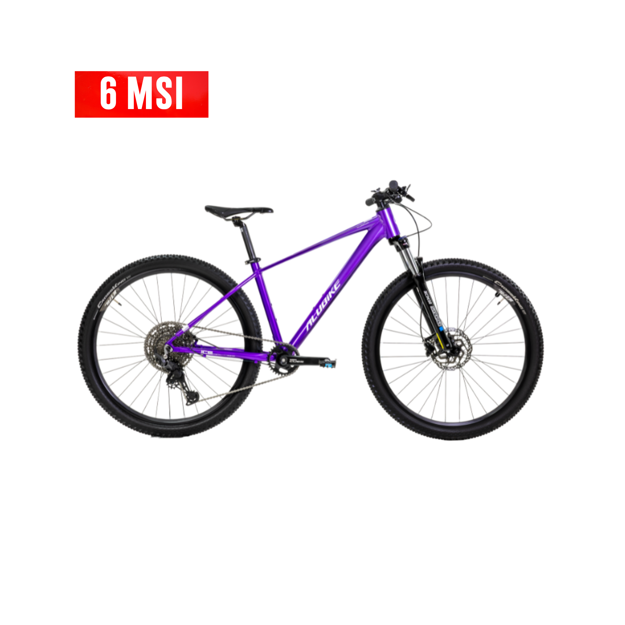 Bicicleta Alubike XTA 2.0 Purpura 1x11