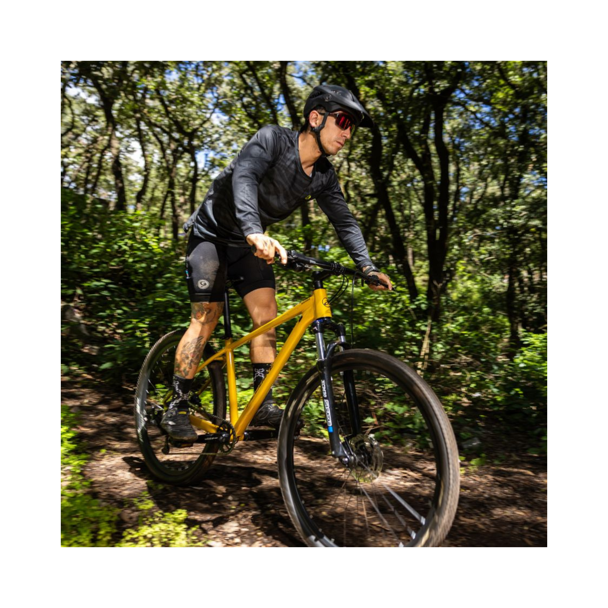 Bicicleta Alubike Sierra 29 Amarillo