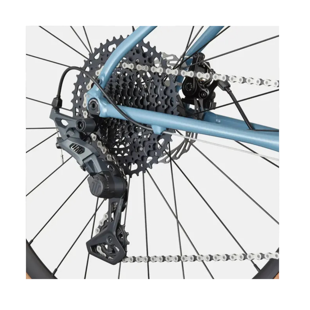 Bicicleta Gravel Cannondale Topstone 3 Storm Cloud 1x Rodada 700C microSHIFT Sword 10 Velocidades