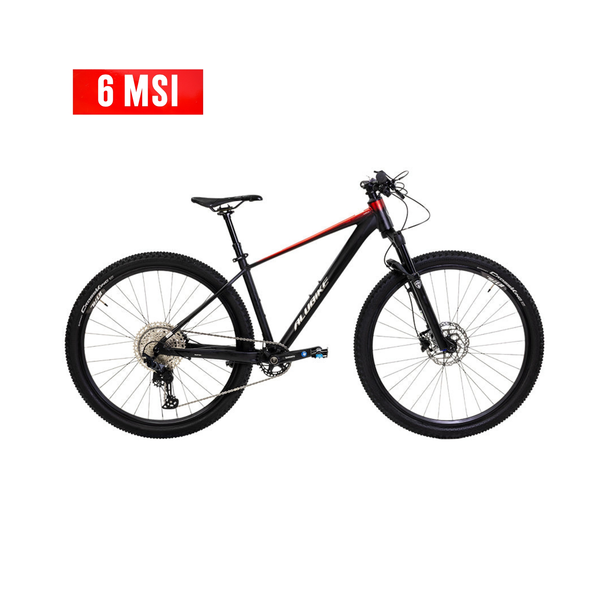Bicicleta Alubike XTA 3.0  1x12 Negro Rojo