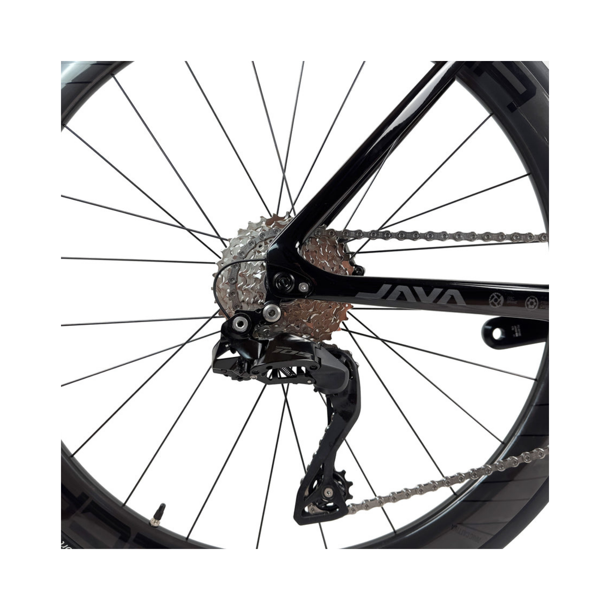 Bicicleta de Ruta Java Vesuvio 105 Di2 Ruedas de Aluminio | Torres Bike Store